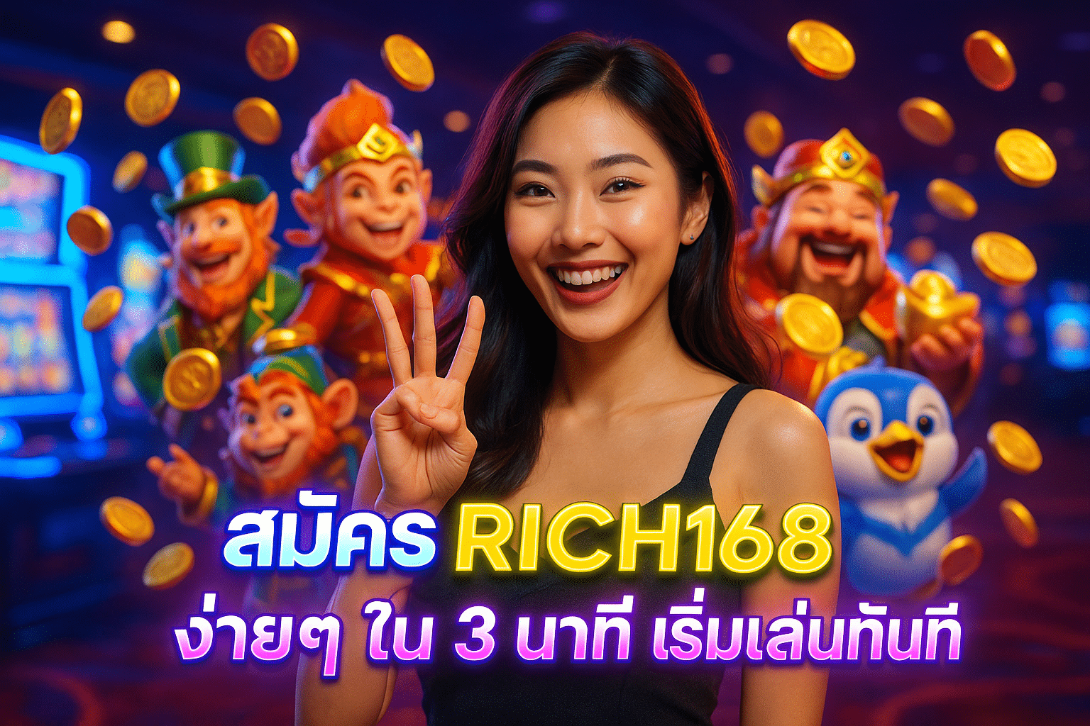 สมัคร RICH168 ง่ายๆ ใน 3 นาที เริ่มเล่นทันที