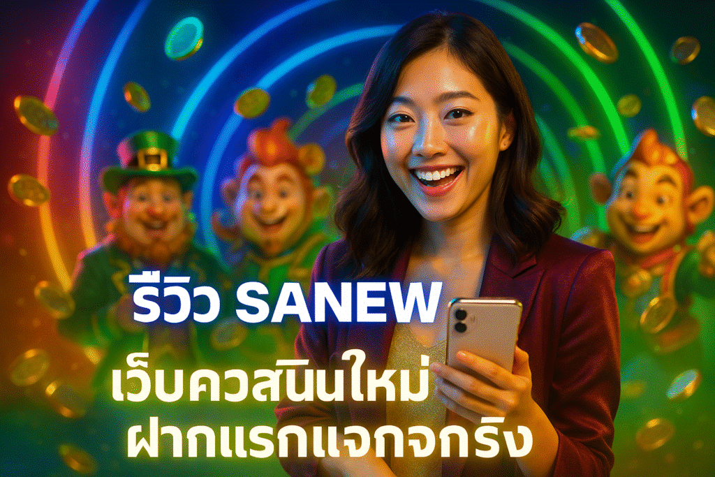 รีวิว SANEW เว็บคาสิโนใหม่ ฝากแรกแจกจริง